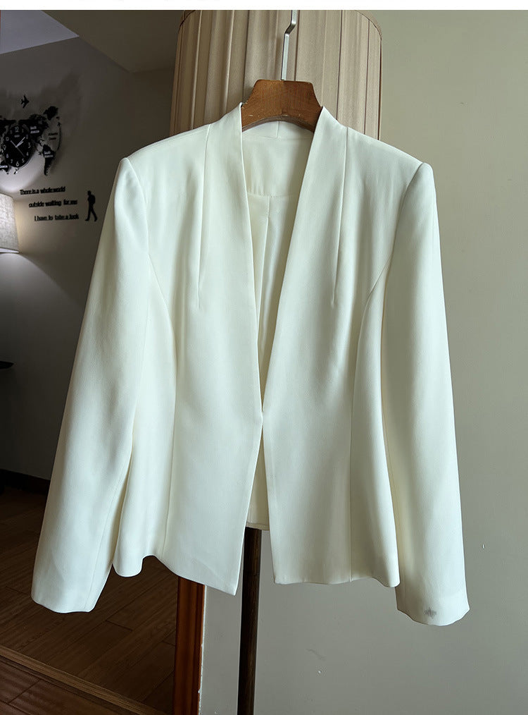 Damen Eleganter Blazer mit asymmetrischem Schnitt Shop Nory
