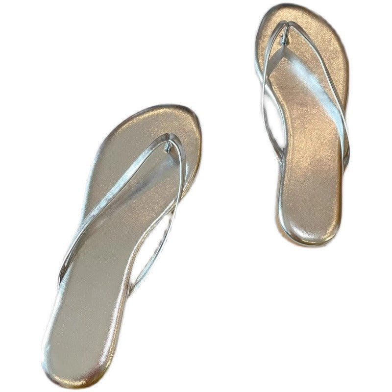 Damen Flip-Flops mit rutschfester Sohle und stylischem Riemendesign