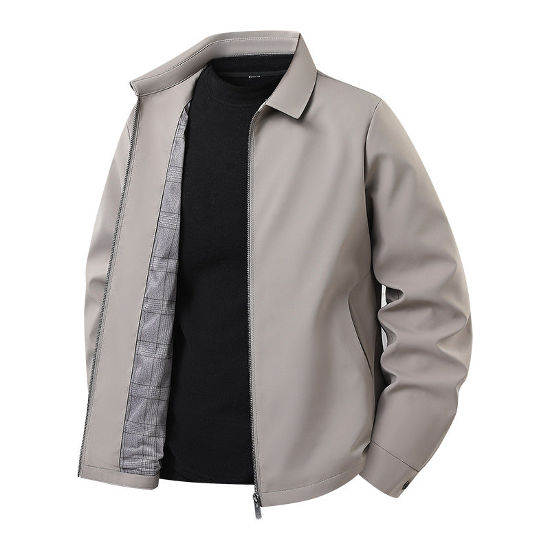 Herren Leichte Harrington‑Jacke mit Softshell‑Außenmaterial und Glencheck‑Futter Shop Nory