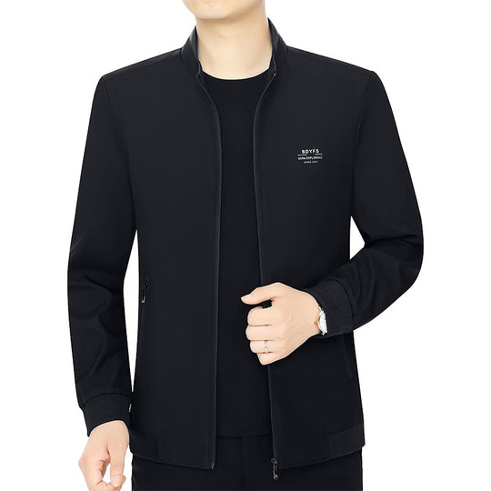 Herren Feldjacke mit Kontrast-Einsätzen und Brust-Reißverschlusstasche Shop Nory