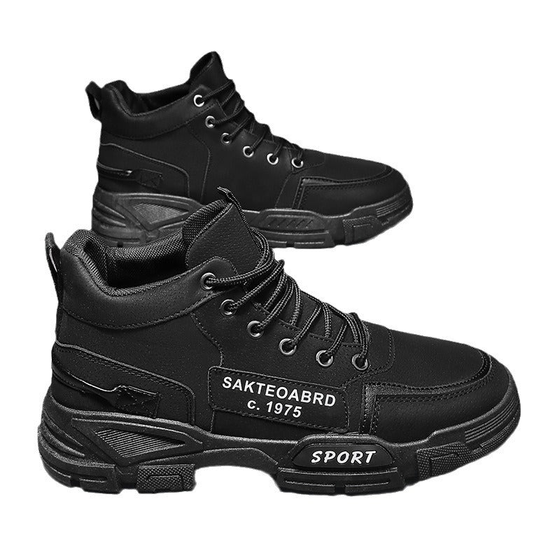 Damen High-Top Sport Sneakers mit rutschfester Profilsohle und atmungsaktivem Obermaterial
