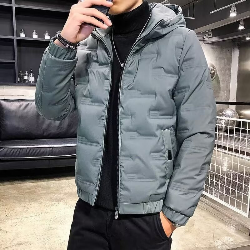 Herren Wattierte Steppjacke mit Kapuze Shop Nory