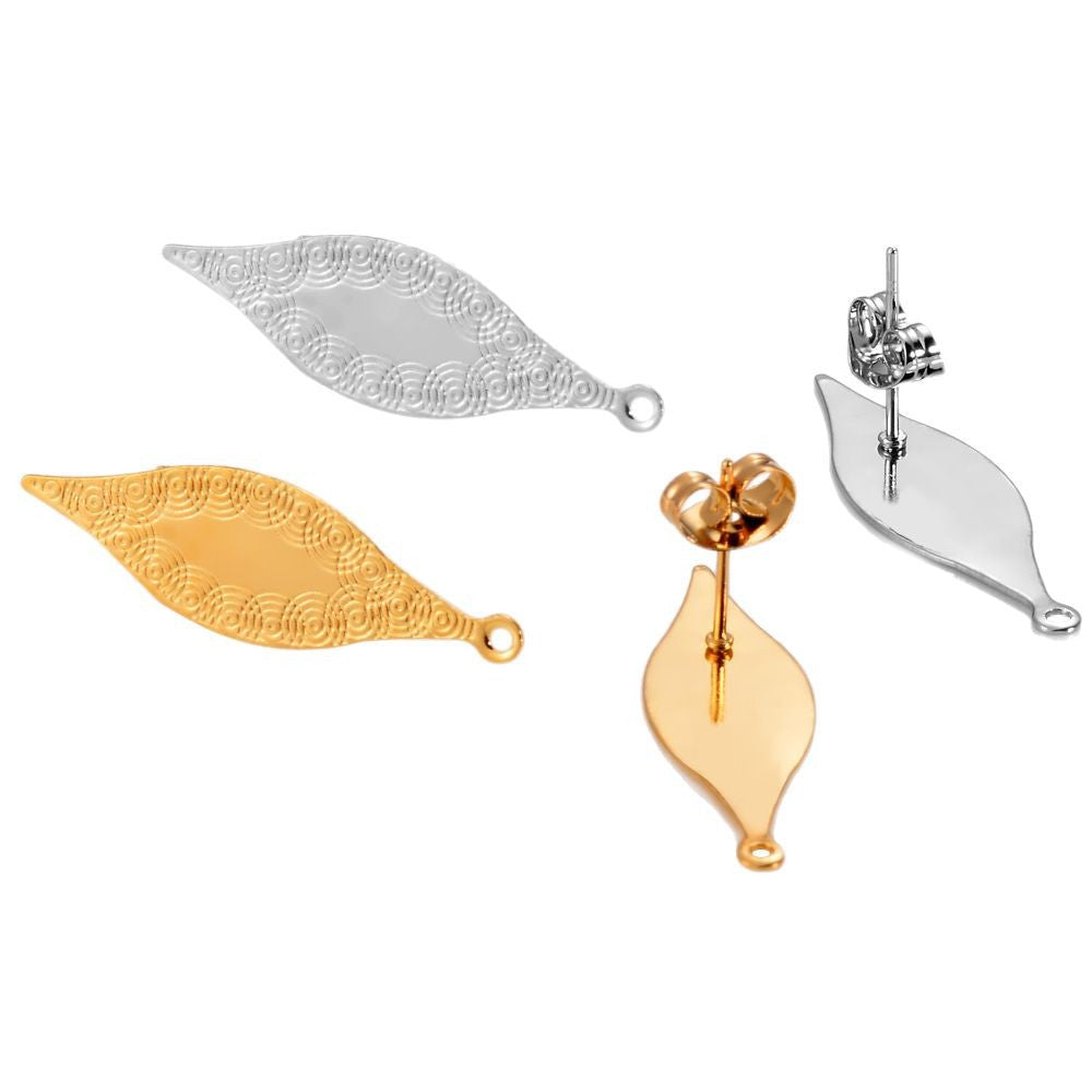 Damen Ohrstecker mit modernem Durchbruchsdesign Shop Nory