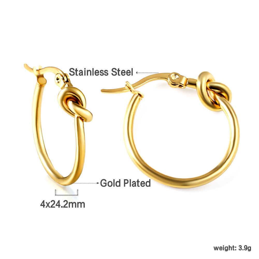 Damen Ohrstecker mit elegantem, kugelförmigem Design aus hochwertigem Edelstahl Shop Nory