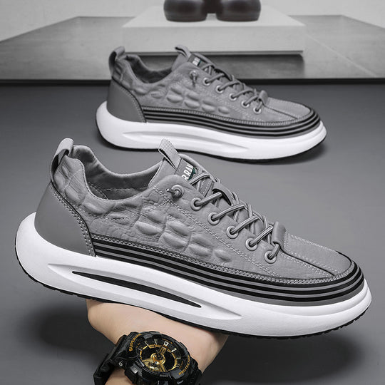 Herren Urbaner Chunky-Sneaker mit gestreifter Zwischensohle und gepolsterter Fersenkappe Shop Nory
