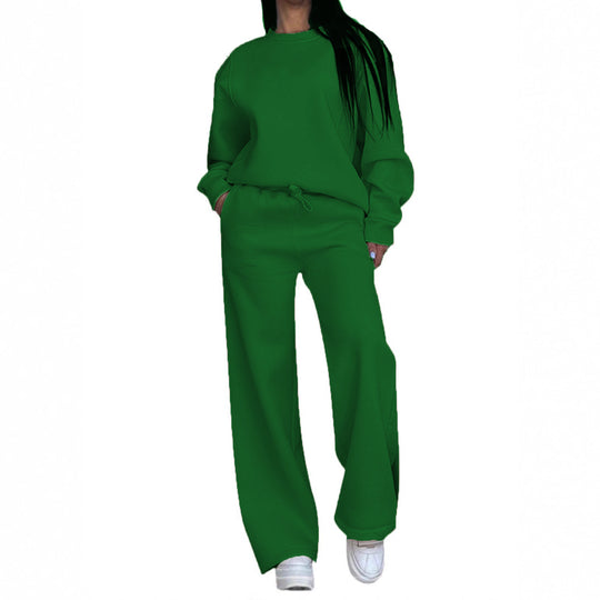 Damen nan lässiges Oversize Sweatshirt und weite Jogginghose Set Shop Nory