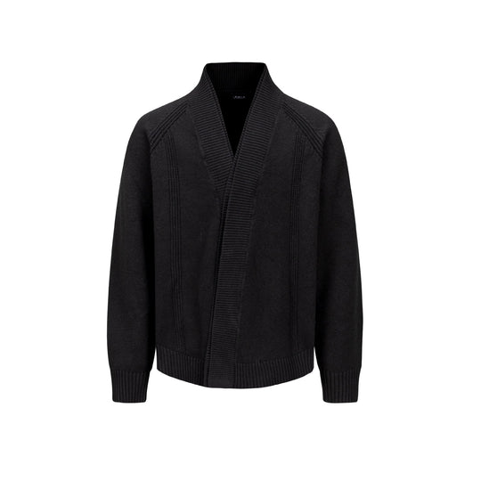 Herren Grobstrick-Cardigan mit Schalkragen und Rippenbündchen Shop Nory