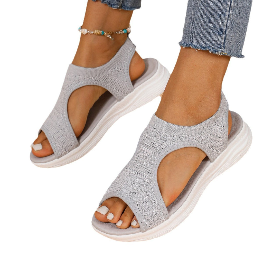 Damen Atmungsaktive Sandalen mit elastischem Tragekomfort