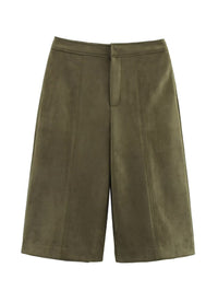 Militärgrüne Shorts