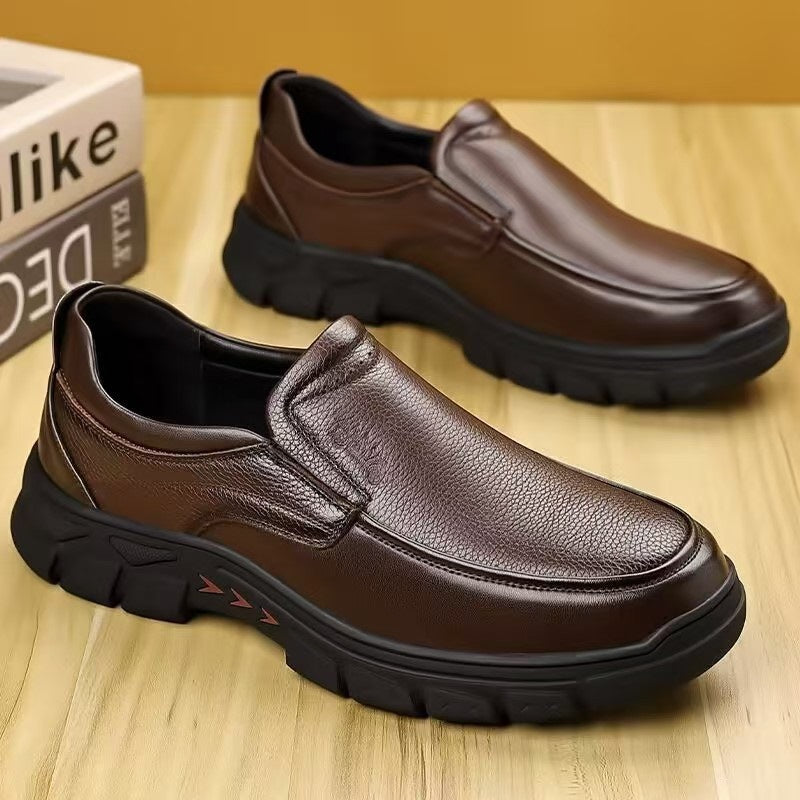 Herren Elegante Slip-On Lederschuhe Shop Nory