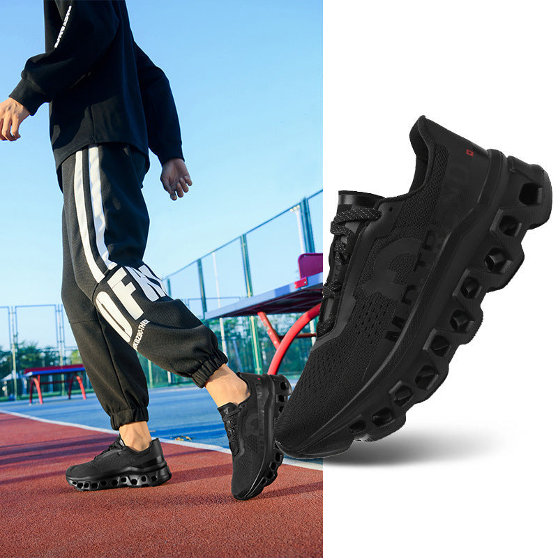 Unisex Atmungsaktive Plateausneaker mit wabenstrukturierter Dämpfung Shopy Nory
