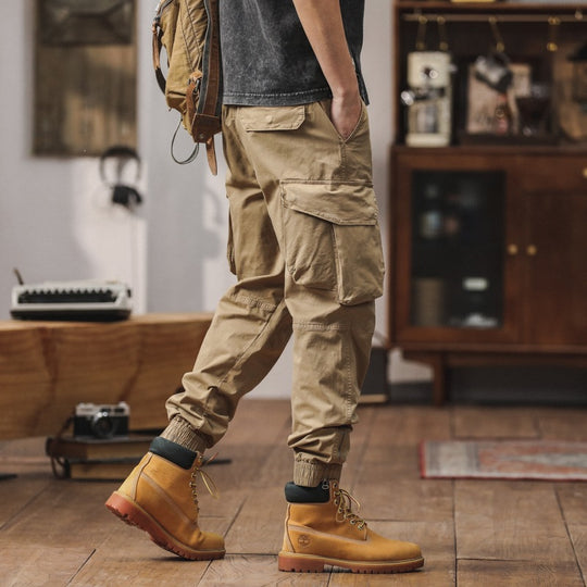 Herren Multifunktionale Cargohose mit elastischem Bund Shop Nory