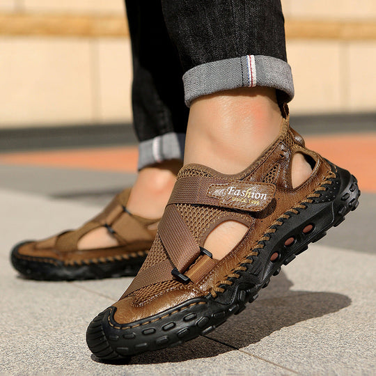 Herren Atmungsaktive Sport-Sandalen mit verstellbarem Riemensystem