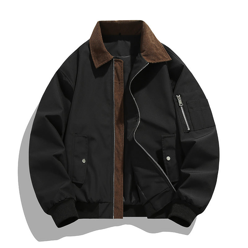 Herren Modische Übergangsjacke mit Steppdesign Shop Nory