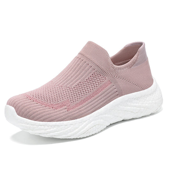 Damen nan nahtloser Strick-Sockensneaker mit extragel dämpfender Wave-EVA-Sohle Shop Nory