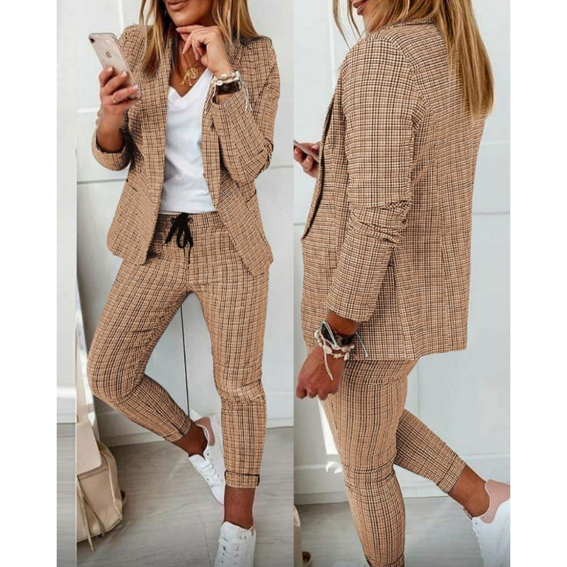 Damen Blazer und Hose Set
