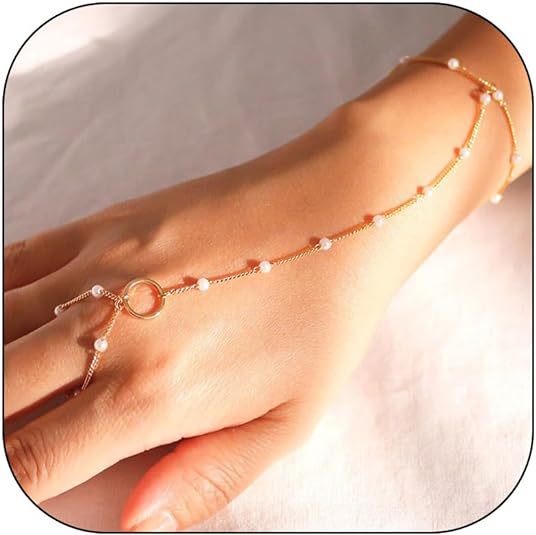 Damen Handkette mit filigranem Design und eleganten Zierverzierungen Shop Nory