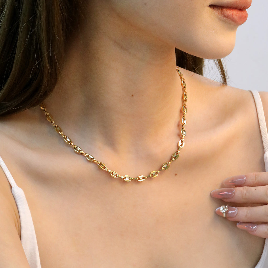 Damen Kette mit abnehmbarem Anhänger und verstellbarem Verschluss Shop Nory