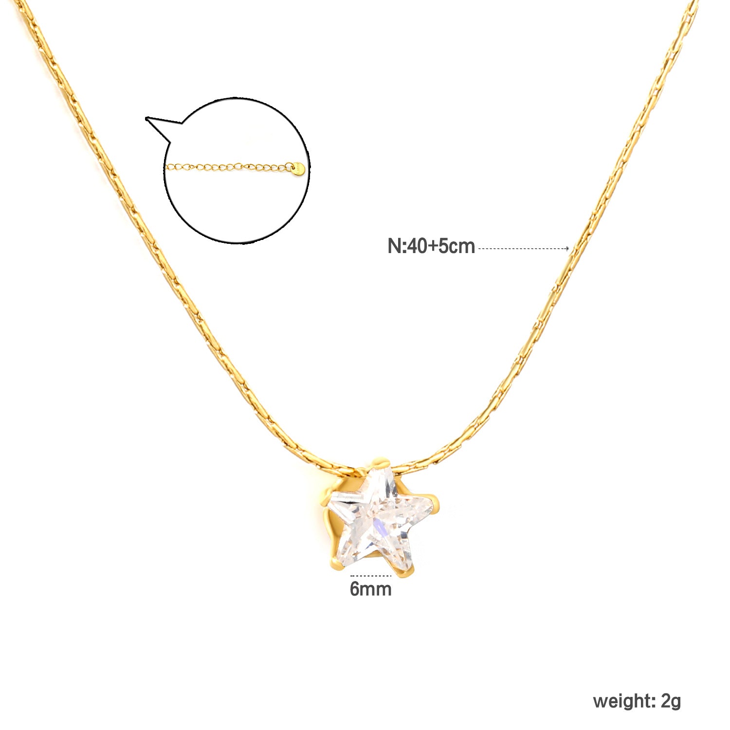 Damen Halskette mit herzförmigem Kristallanhänger und eleganter Kettengestaltung Shop Nory
