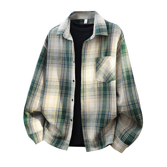 Herren Karierte Freizeithemd Shop Nory