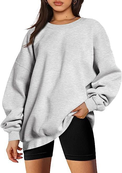 Damen nan Oversize-Sweater mit tiefem Schulterfall und gerippten Bündchen Shop Nory