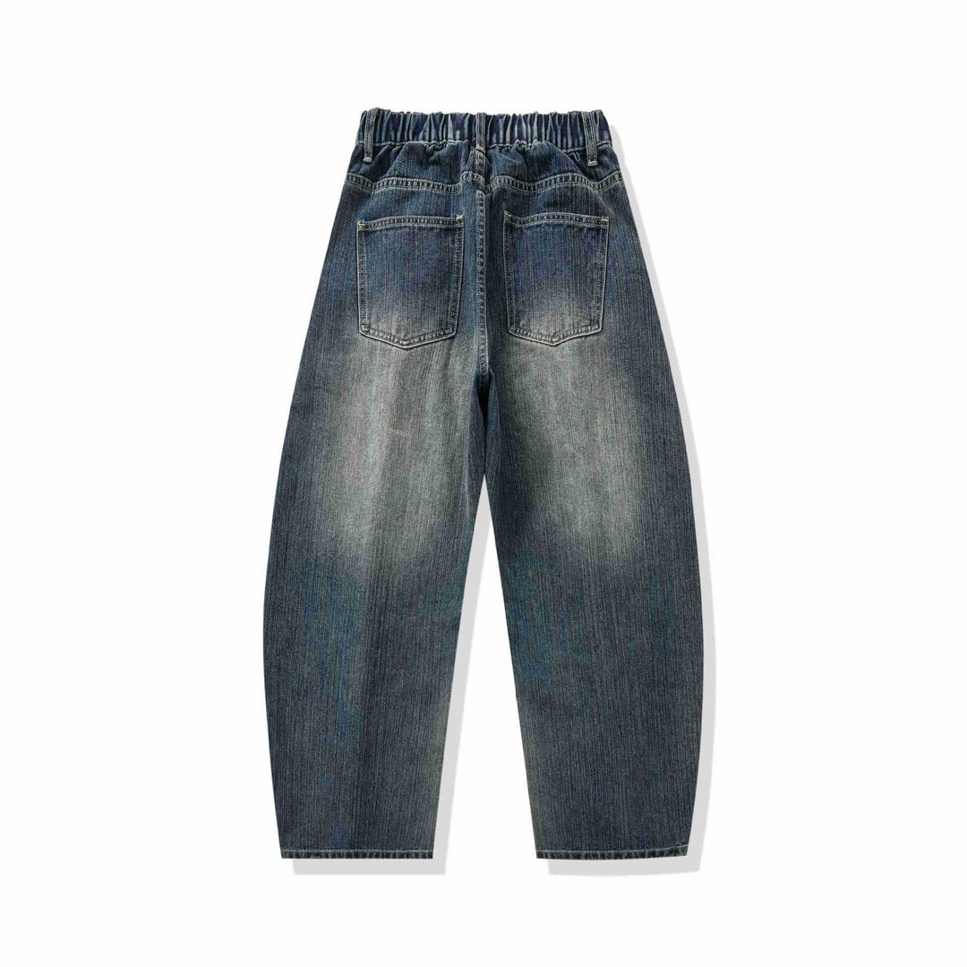 Damen High‑Waist Cargo-Jeans mit markanten Teilungsnähten und funktionalen Pattentaschen Shop Nory