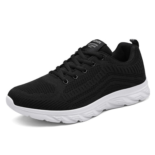 Herren Atmungsaktiver Strick-Laufsneaker mit dämpfender Wellen-EVA-Sohle Shopy Nory