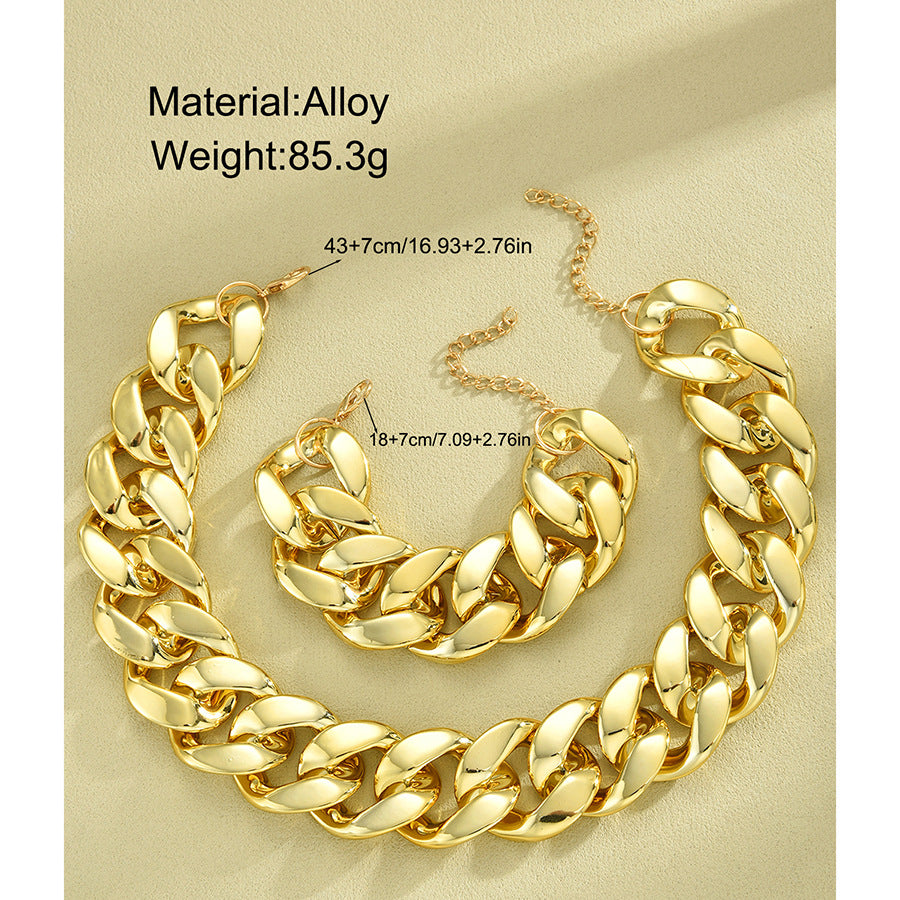 Damen Modeschmuck Set mit geschmeidiger Gliederkette Shop Nory