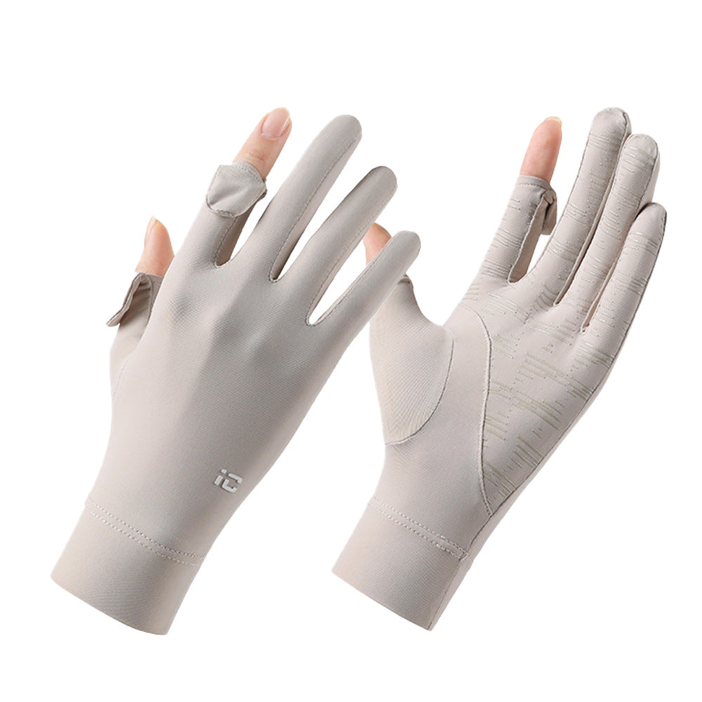 Sonnenschirm Eis Seide Handschuhe