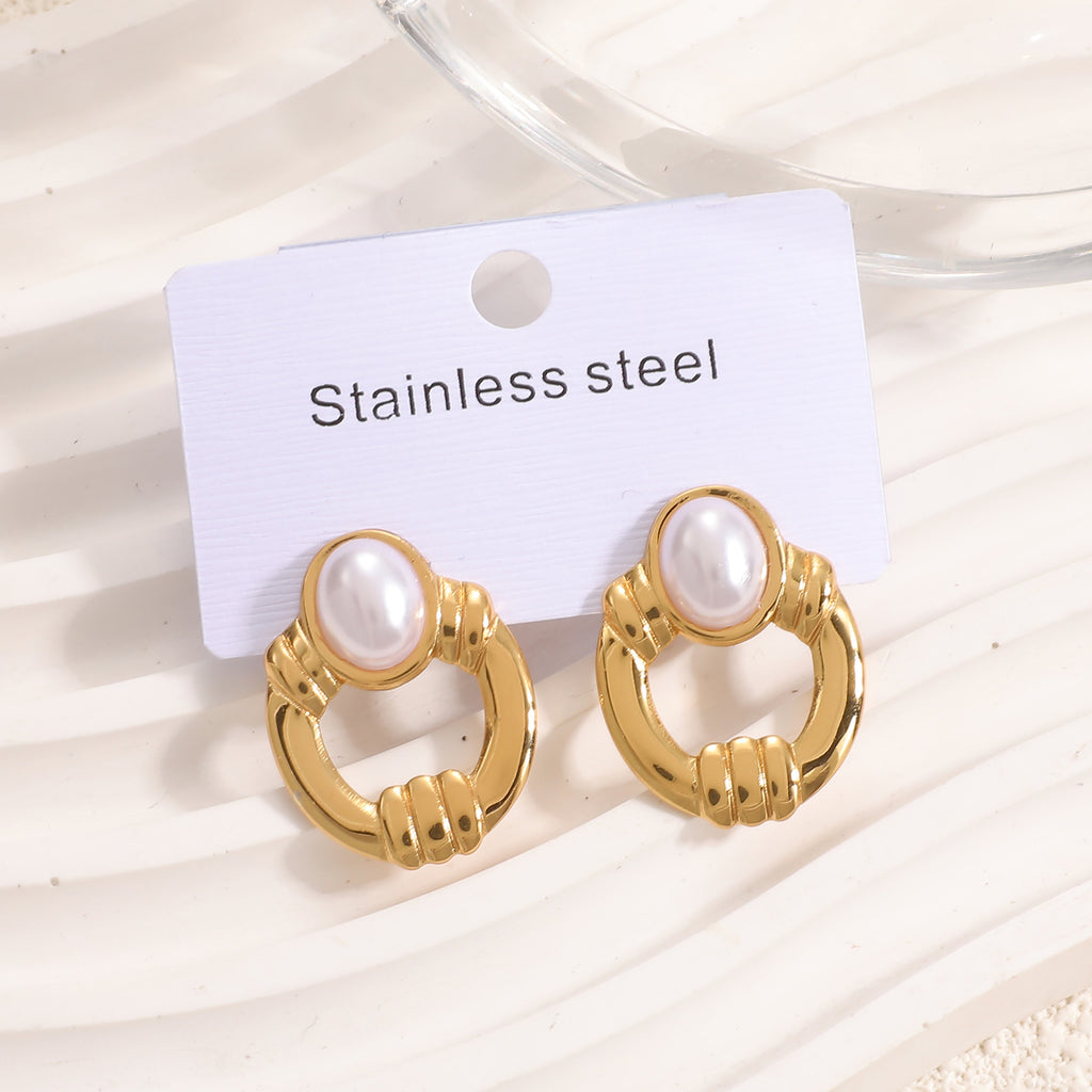 Damen Ohrstecker im stilvollen Herzdesign Shop Nory