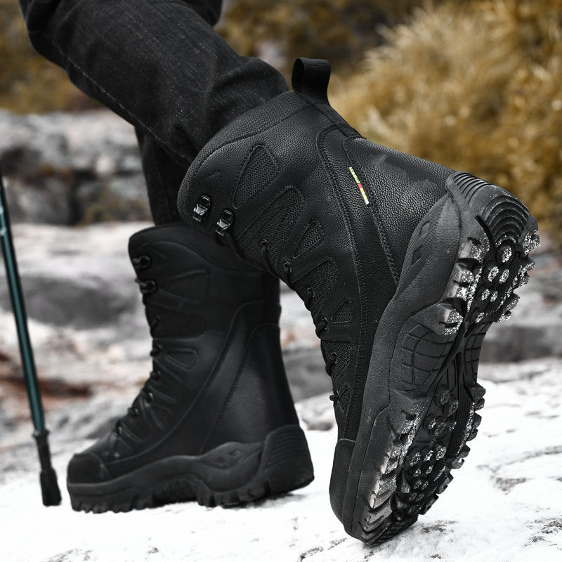 Damen Wasserfeste High-Top Wanderschuhe mit isolierender Innenausstattung