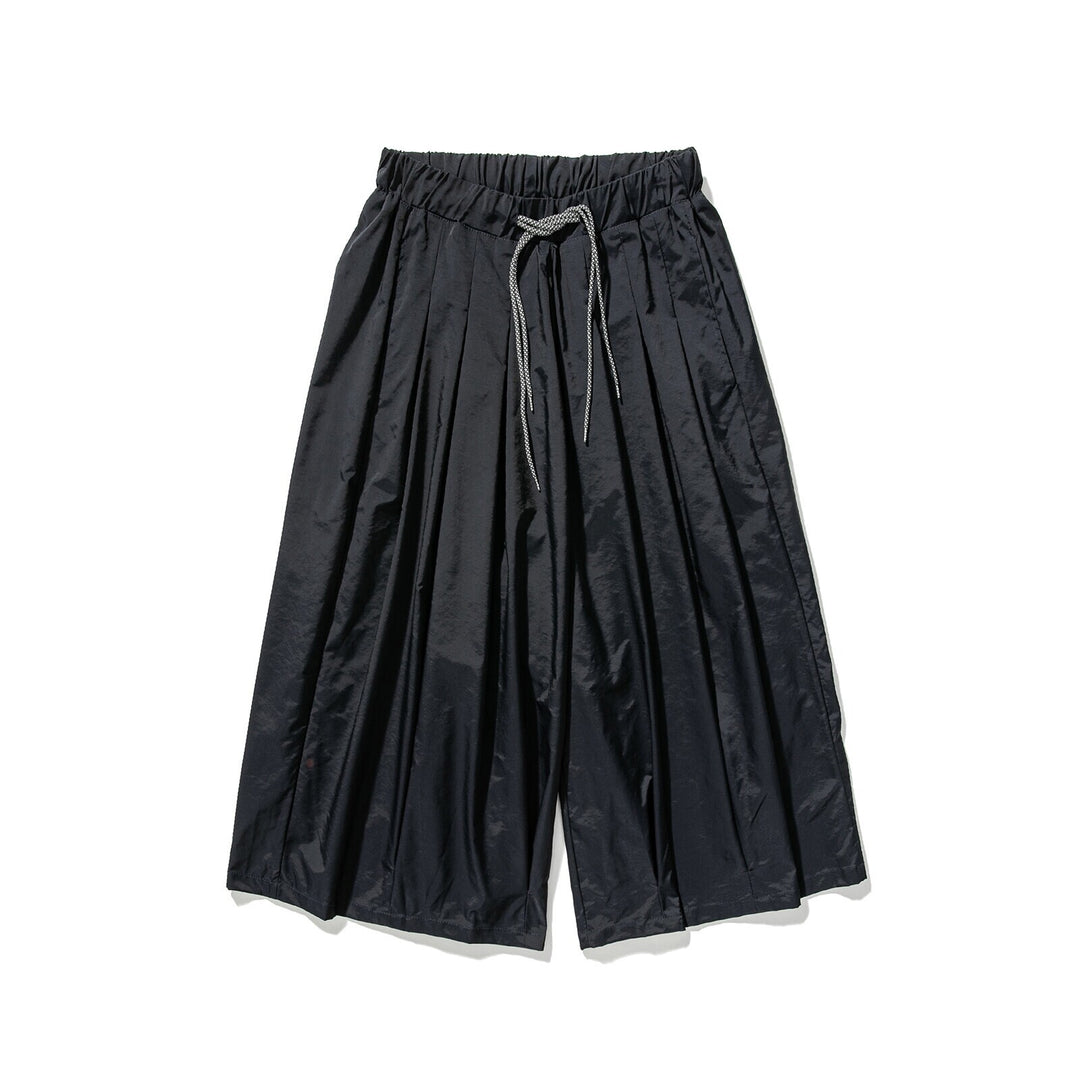 Herren Weit geschnittene Culotte-Loungehose mit tiefem Schritt und elastischem Tunnelzug Shop Nory