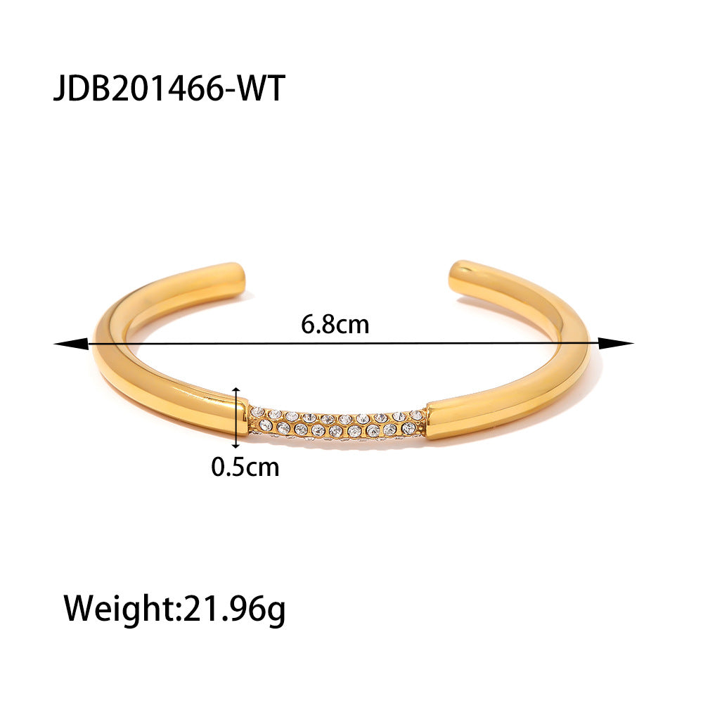 Damen Armband mit funkelndem Kristallbesatz und elegantem Design Shop Nory