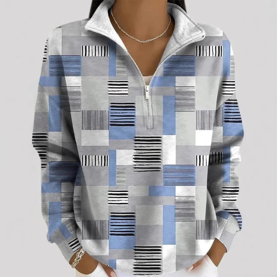 Damen Zip-Pullover