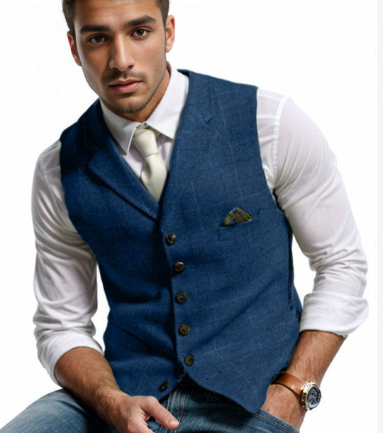 Herren elegante Weste im modernen Stil