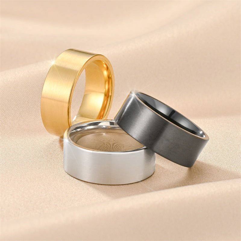 Herren Ring mit polierter und gebürsteter Oberfläche Shop Nory