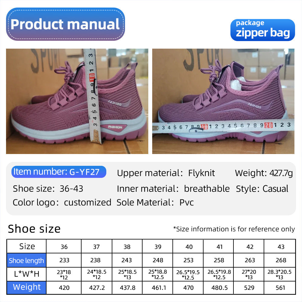 Damen Funktionale Freizeit-Sneaker mit elastischem Schnürsystem und atmungsaktiver Obermaterialstruktur Shopnory