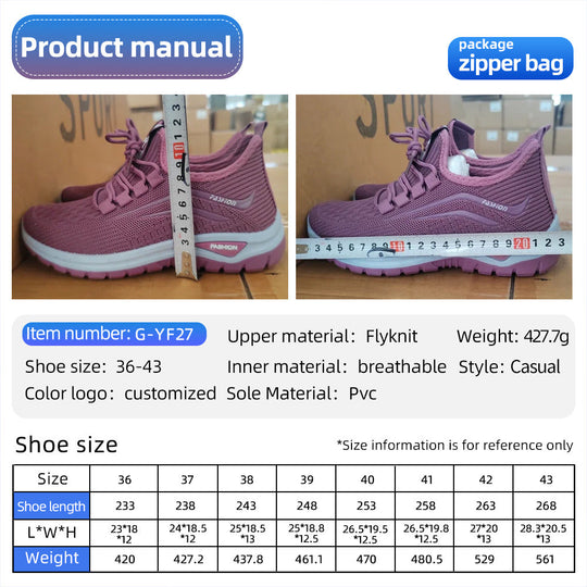 Damen Funktionale Freizeit-Sneaker mit elastischem Schnürsystem und atmungsaktiver Obermaterialstruktur Shopnory