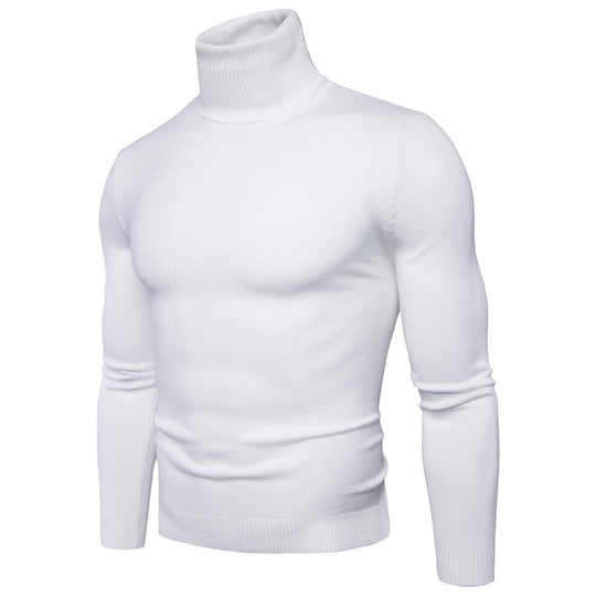 Herren Rollkragenpullover aus feiner Merinowolle
