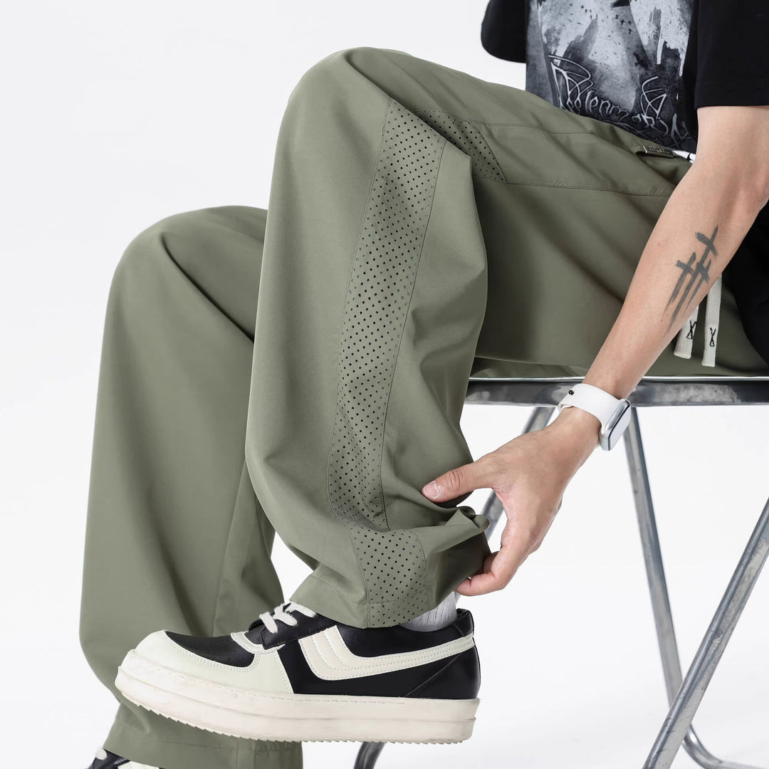 Herren Sportliche und atmungsaktive Relaxed Fit Hose