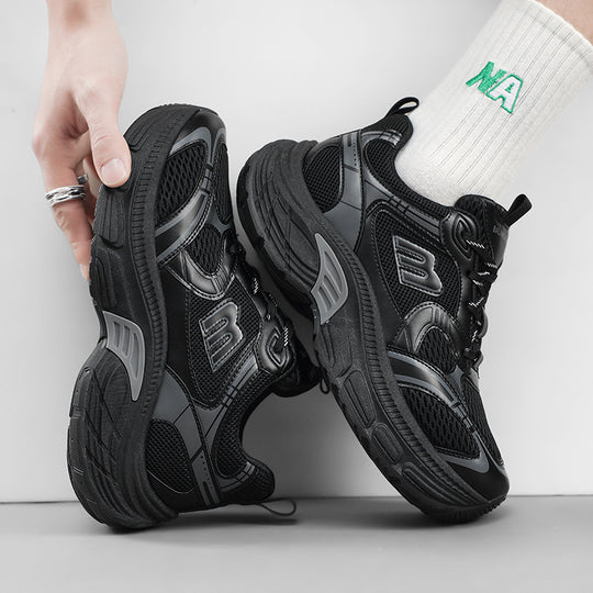Unisex Voluminöse Mesh-Runner mit atmungsaktivem Obermaterial und stoßdämpfender Plateausohle Shopy Nory