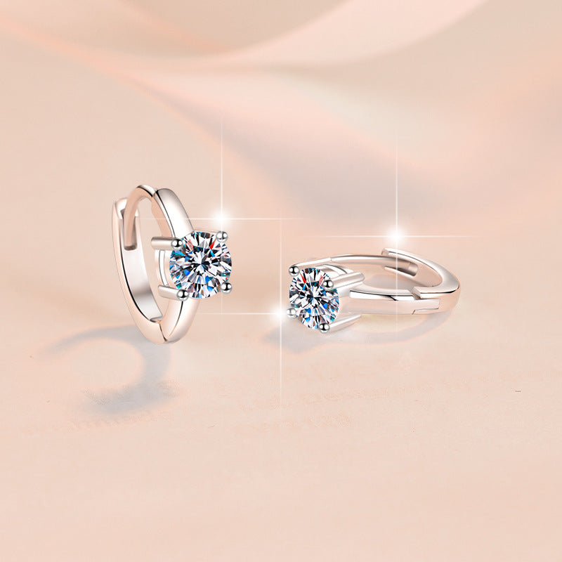 Damen Ohrringe mit zeitlosem Zirkon Design Shop Nory