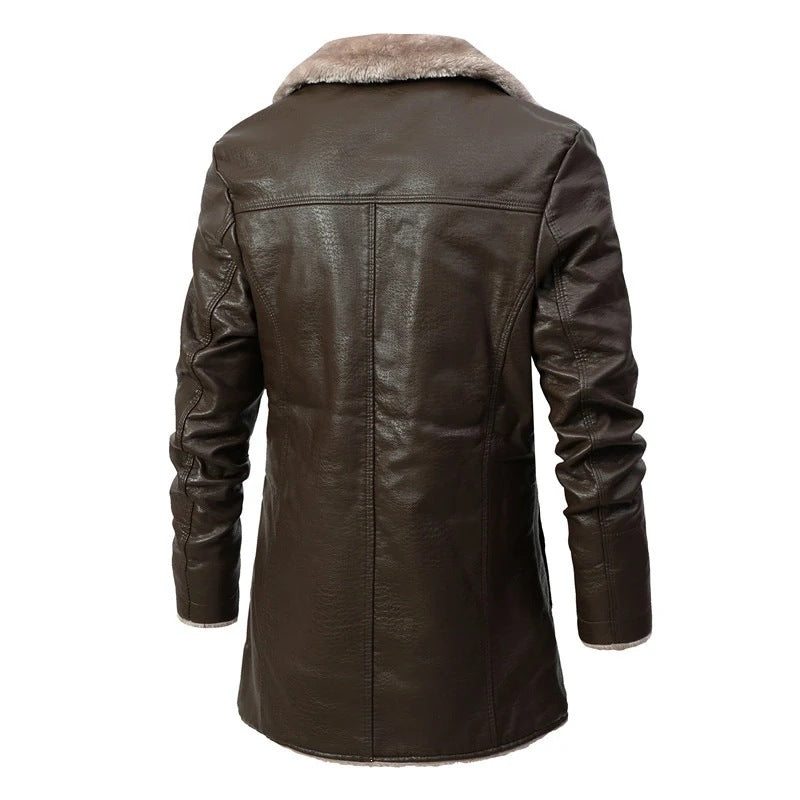 Herren Elegante Lammfelljacke mit modernem Schnitt Shop Nory