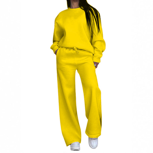 Damen nan lässiges Oversize Sweatshirt und weite Jogginghose Set Shop Nory