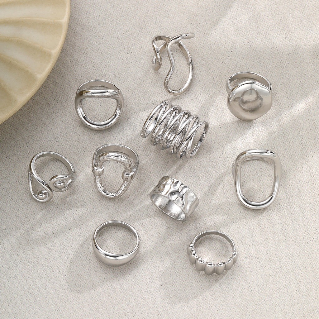 Damen trendige und kreative Ringe Kollektion Shop Nory