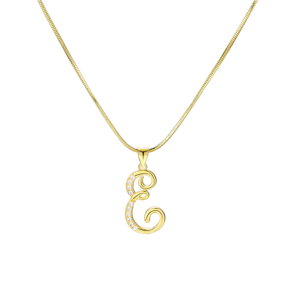 Damen Halskette mit funkelndem Y-Anhänger und eleganter Feingold-Oberfläche Shop Nory