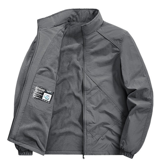 Herren Leichte Übergangsjacke mit Fleece-Futter Shop Nory