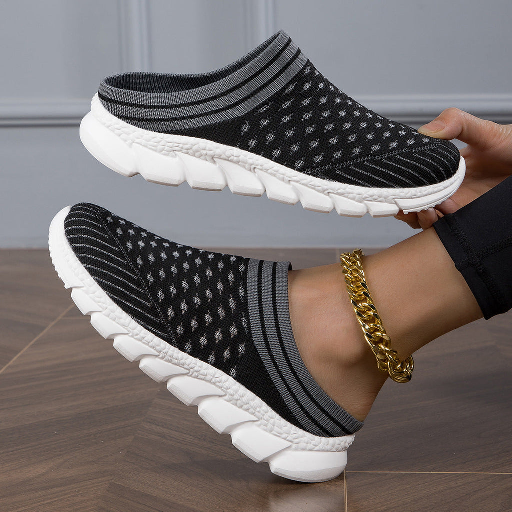 Damen Slip-On Clogs mit atmungsaktivem Obermaterial und rutschfester Sohle Shopnory