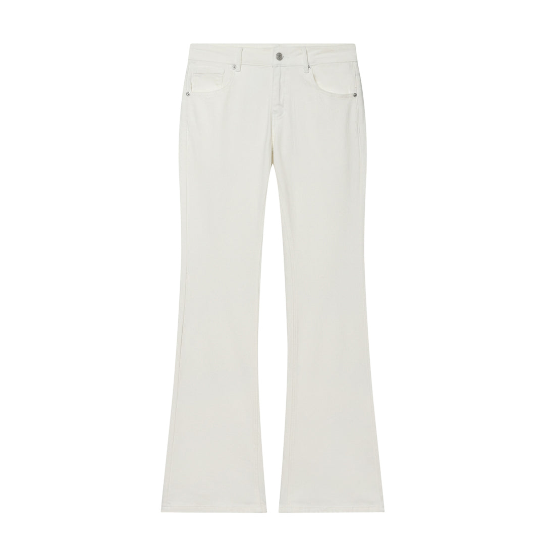 Damen Hochtaillierte ausgestellte Jeans mit Kickflare und Fünf‑Taschen‑Schnitt Shop Nory