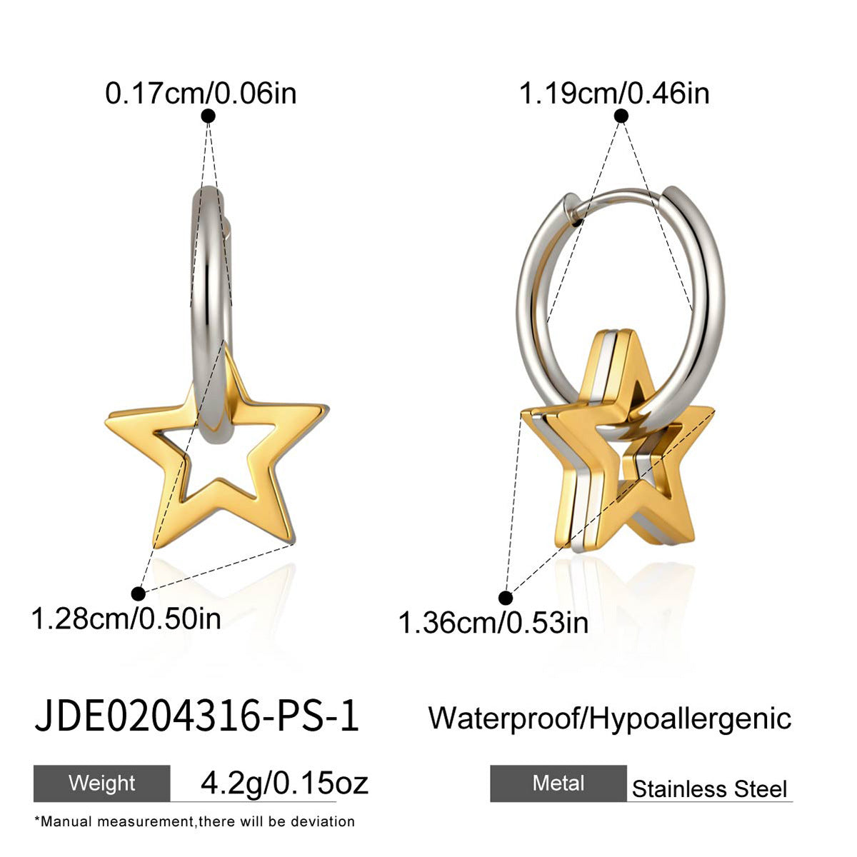 Damen Hoops Ohrhänger mit herzförmigem Anhänger und elegantem Design Shop Nory
